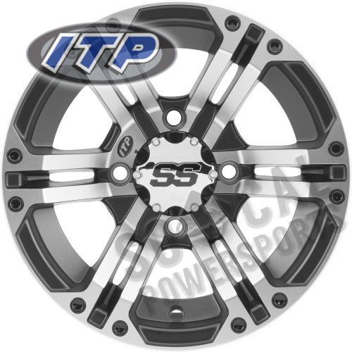 ITP - ITP SS212 Wheel - 14x6 - 4+2 Offset - 4/156 - Machined - 1428375404B