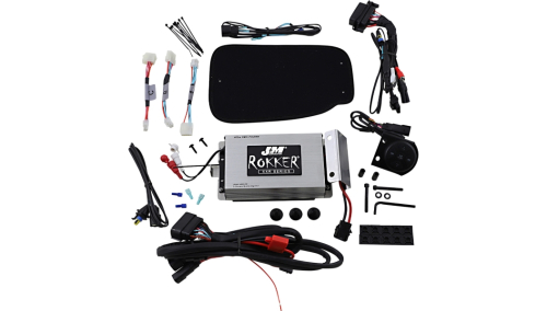 J&M - J&M Rokker XXR 400W Bluethooth Controlled Amplifier Kit - JAMP-400RK14BLU