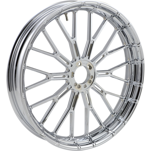 Arlen Ness - Arlen Ness Forged Billet Y-Spoke Rear Rim - 18in. x 5.50in. - Chrome - 71-542