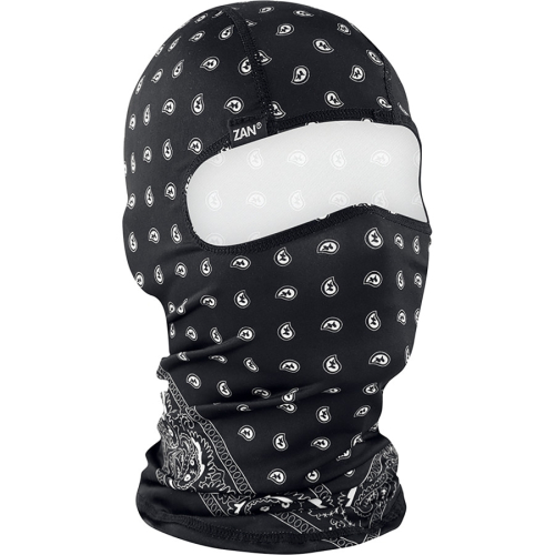 Zan Headgear - Zan Headgear Polyester Balaclava - WBP101 - Black Paisley - OSFM