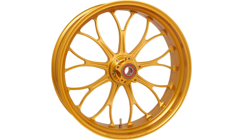 Performance Machine - Performance Machine One-Piece Aluminum Front Wheel - 18in. x 5.5in. - Revolution Gold - 12047814RRVNAPG