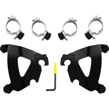 Memphis Shades - Memphis Shades Trigger Lock Mounting Kit - Black - MEB2076