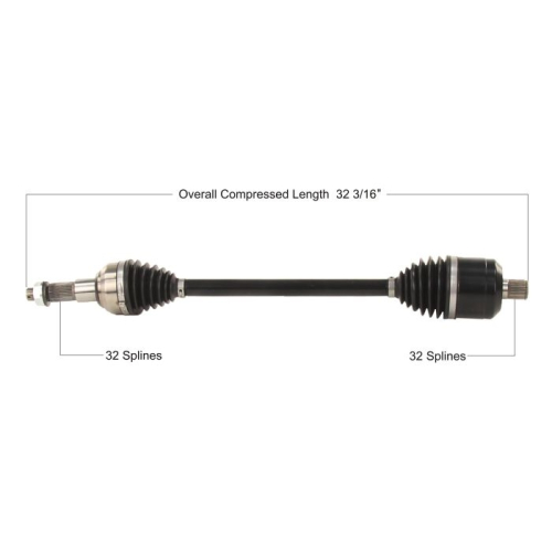 TYTANEUM - TYTANEUM Heavy Duty CV Axle - KAW-6023HD