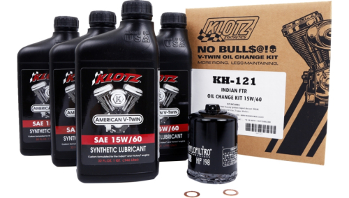 Klotz Oil - Klotz Oil Synthetic Oil Change Kit - 15W/60 - KH-121