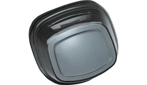Kuryakyn - Kuryakyn Tracer LED Taillight with Top License Plate Illumination Window - Smoke Lens - 2911