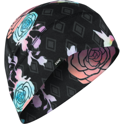 Zan Headgear - Zan Headgear Sportflex Series Beanie - WHLL476 - Iridescent Floral - OSFM