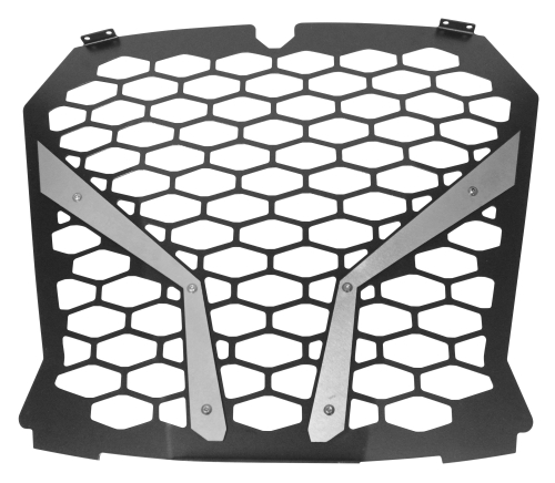 ModQuad - ModQuad Front Grill - Black/Orange - RZR-FG-XP1KS-BLK