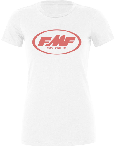 FMF Racing - FMF Racing Pristine Womens T-Shirt - HO8418901-WHT-WLG - White - Large
