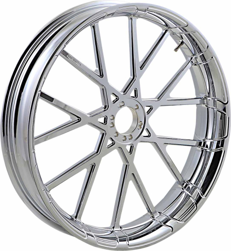 Arlen Ness - Arlen Ness Forged Billet Procross Front Rim - 21in. x 3.50in. - Chrome - 10102-204