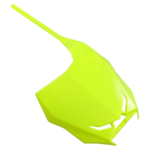 UFO Plastics - UFO Plastics Front Number Plate - Neon Yellow - SU04943-DFLUU