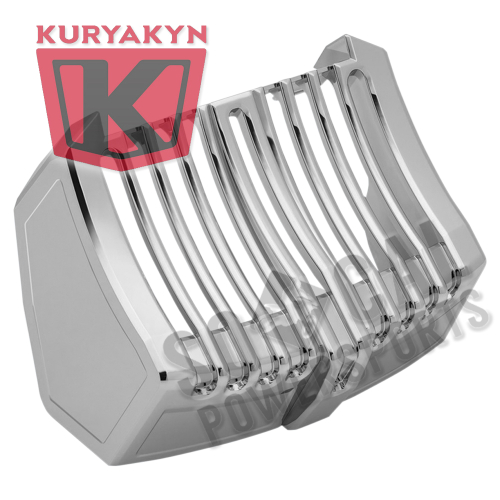 Kuryakyn - Kuryakyn Precision Oil Cooler Cover - Chrome - 6417