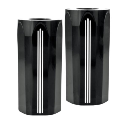 Performance Machine - Performance Machine Tech Fork Slider Covers - Contrast Cut - 0208-2102-BM