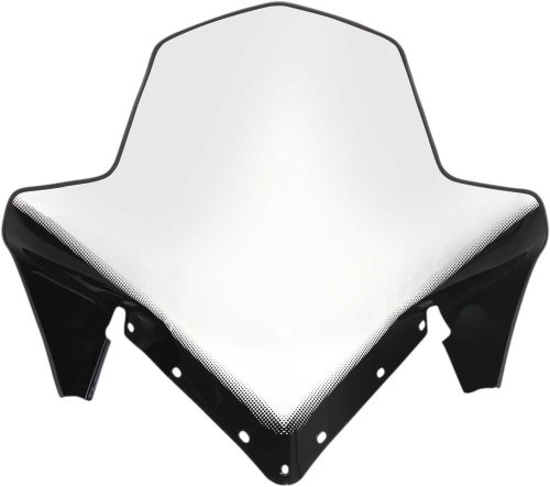 SNO Stuff - SNO Stuff Windshield - High - 20in. - Clear/Graphics - 450-264-10