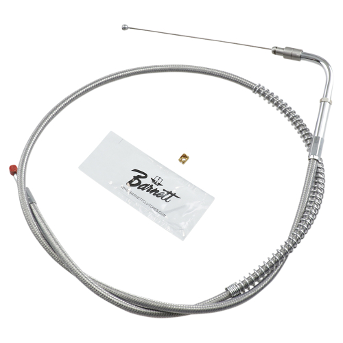 Barnett - Barnett Stainless Clear-Coated Throttle Cable (+6in.) - 102-30-30026-06