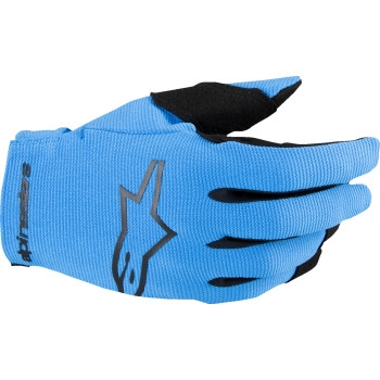 Alpinestars - Alpinestars Radar Youth Gloves - 3541824-713-L - Blue/Black - Large