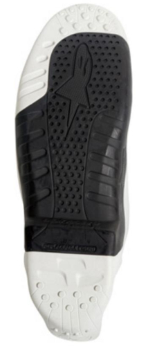 Alpinestars - Alpinestars Tech 10 Sole Inserts - Black/White - Size: 7-8 - 25SUT10-12-7.8