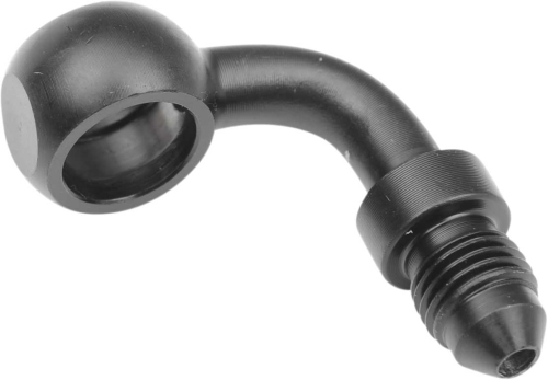 Goodridge - Goodridge Universal 90deg. Banjo Fitting - 7/16in. - Ebony - P599-03-04BK