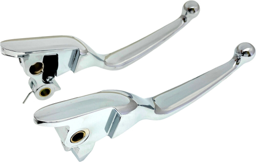 HardDrive - HardDrive Custom Levers - Smooth - Chrome - 053840