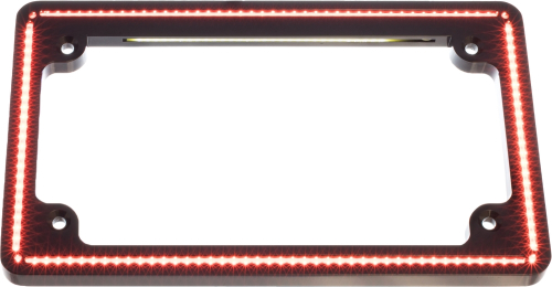 Letric Lighting Co. - Letric Lighting Co. Perfect Plate-Light Flat LP Frame - Gloss Black - LLC-PPL-G1
