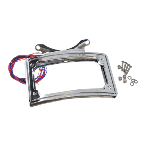 Letric Lighting Co. - Letric Lighting Co. Perfect Plate-Light for Indian - Chrome - LLC-IPPL-C1