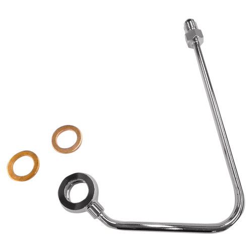 Magnum - Magnum ABS Upper Brake Line Adapter - Chrome - AS37000
