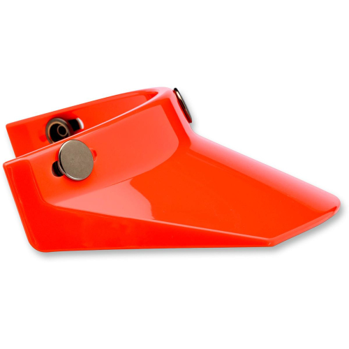 Biltwell Inc. - Biltwell Inc. 3-Snap Moto Visor - No Vent - Orange - MV-ORG-00-SD
