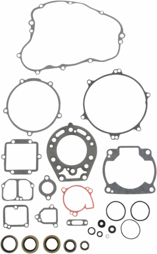 Moose Racing - Moose Racing Complete Gasket Kit with Oil Seals - 811442MSE