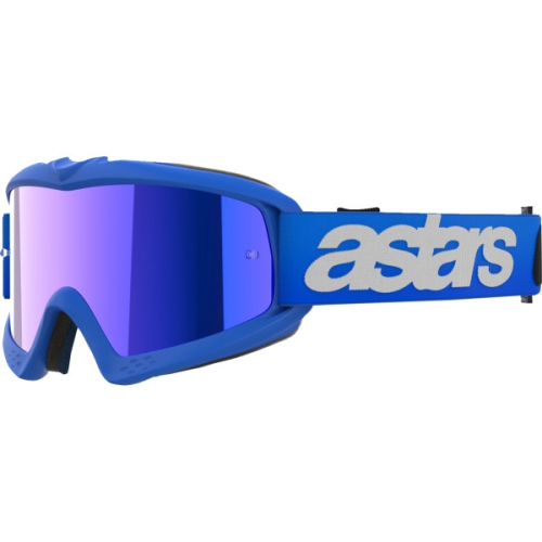 Alpinestars - Alpinestars Vision Blaze Youth Goggles - 5140425-7271 - Blue/Blue Mirror Lens - OSFM