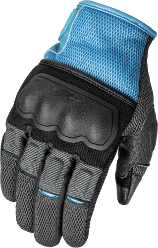 Fly Racing - Fly Racing Coolpro Force Womens Gloves - 476-6303S - Blue/Gray - Small