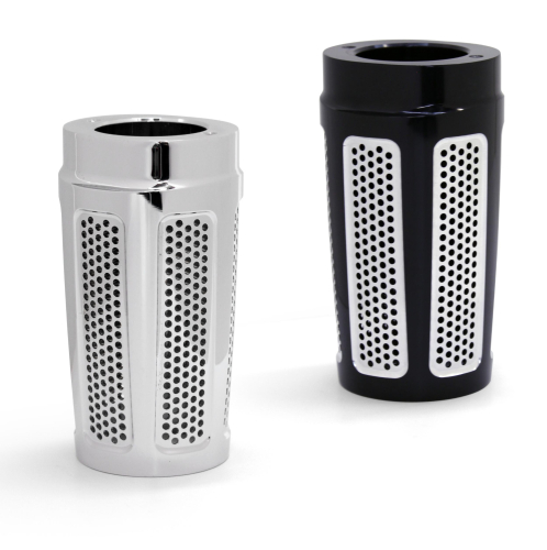 Bagger Nation - Bagger Nation Slider Covers Speed Freak - Chrome - SC-SF-6.25-13E-C