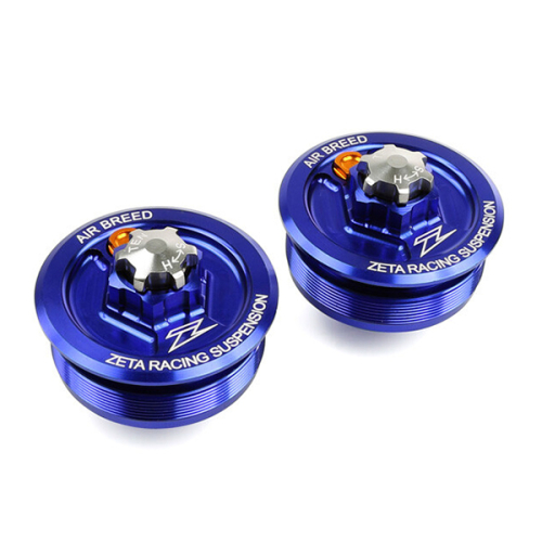 ZETA - ZETA Fork Caps - Blue - ZE56-10016