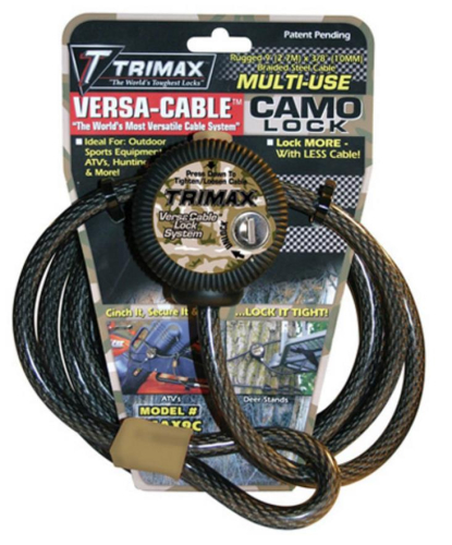 Trimax - Trimax Versa Cable Camo Lock - VMAX9C