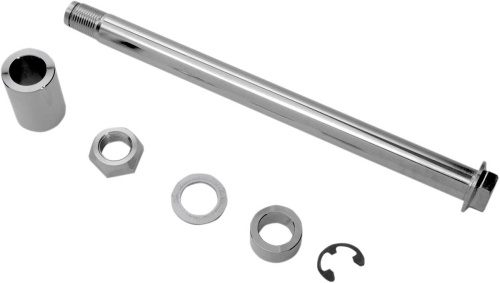 Drag Specialties - Drag Specialties Chrome Axle Kit - Rear - 0214-0584