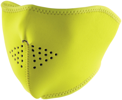 Zan Headgear - Zan Headgear Half Face Mask - WNFM142LH - Hi-Vis Lime - OSFM