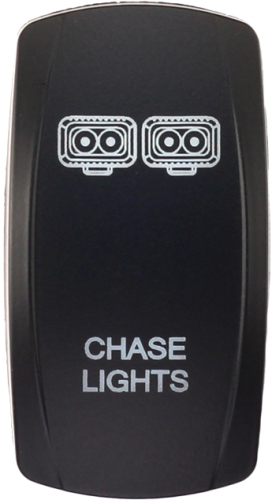 XTC Power Products - XTC Power Products Dash Rocket Switch Face Plate - Chase Lights - SW00-00112028
