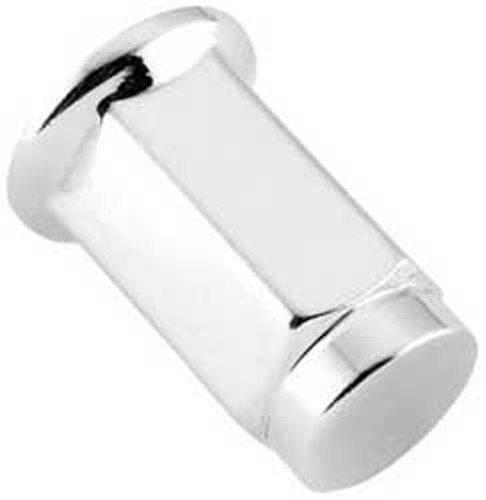 AWC - AWC 10mm x 1.25 Flat Base Chrome Lug Nut 14mm Head - 16 pack - ALUG15BX