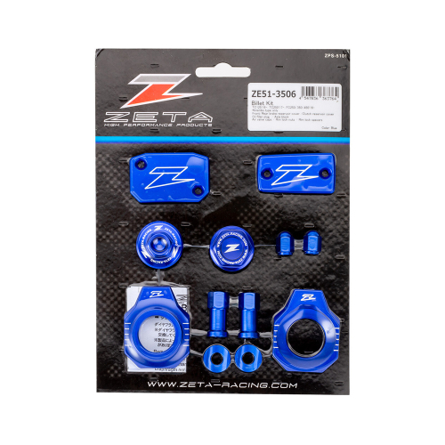 ZETA - ZETA Billet Kit - Blue - ZE51-3506