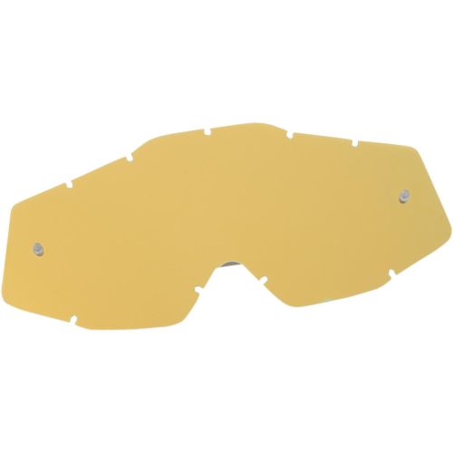 100% - 100% Replacement Lens for Accuri Junior Goggles - Gold Mirror/Smoke Anti-Fog - 51003-009-02