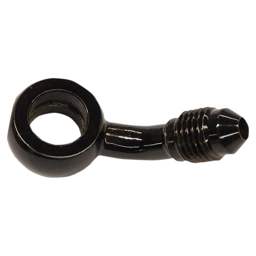 Magnum - Magnum 10mm Banjo X AN-3 Brake Line Fitting - 45 Deg. - Black - 1704-49