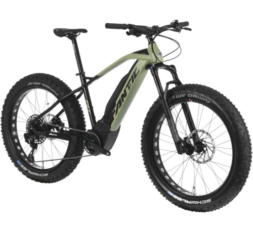 Fantic - Fantic Fat Sport Hard Trail Bike - Olive - Small - FAT SPORT-MY23-OLIVE-SM