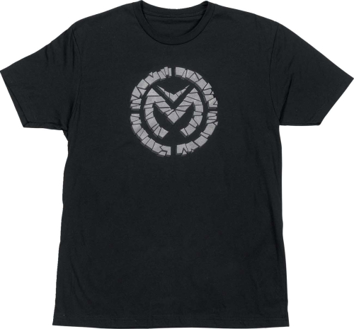 Moose Racing - Moose Racing Fractured T-Shirt - 3030-22753 - Black/Silver - Small