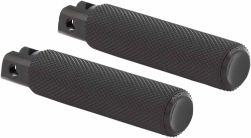 Arlen Ness - Arlen Ness Fusion Footpegs - Knurled - Black - I-1301