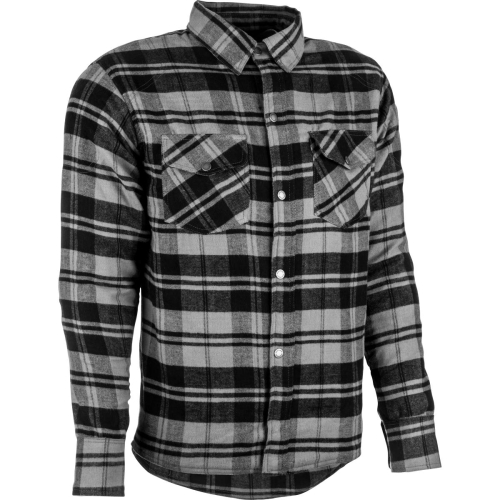 Highway 21 - Highway 21 Marksman Riding Flannel - 6049 489-11996 - Black/Gray LE - 2XL