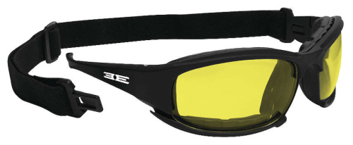 Epoch Eyewear - Epoch Eyewear Hybrid Sunglasses - EE3341 - Black / Yellow Lens - OSFM
