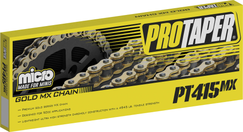 ProTaper - ProTaper 415MX Chain - 120 Links - Gold - PT415MX-120