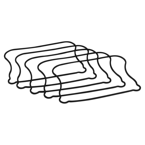 James Gasket - James Gasket Lower Rocker Cover Gasket - Rubber - 17353-86-A