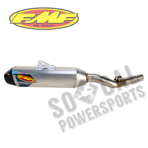 FMF Racing - FMF Racing Factory 4.1 RCT Slip-On - Aluminum Muffler - Stainless Midpipe - Carbon Endcap - 042290