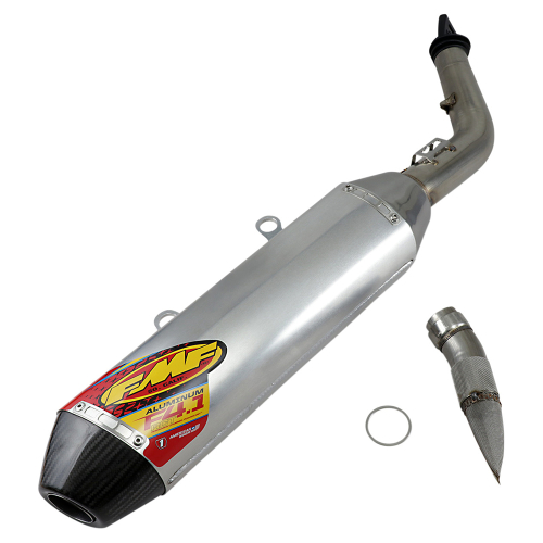 FMF Racing - FMF Racing Factory 4.1 RCT Slip-On - Aluminum Muffler - Carbon Fiber End Cap - 045628