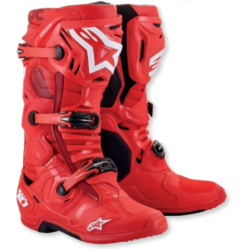 Alpinestars - Alpinestars Tech 10 Boots - 2010020-30-11 - Red - 11