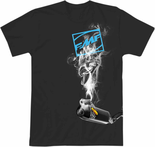 FMF Racing - FMF Racing Boxcage T-Shirt - SP9118996BLKM - Black - Medium